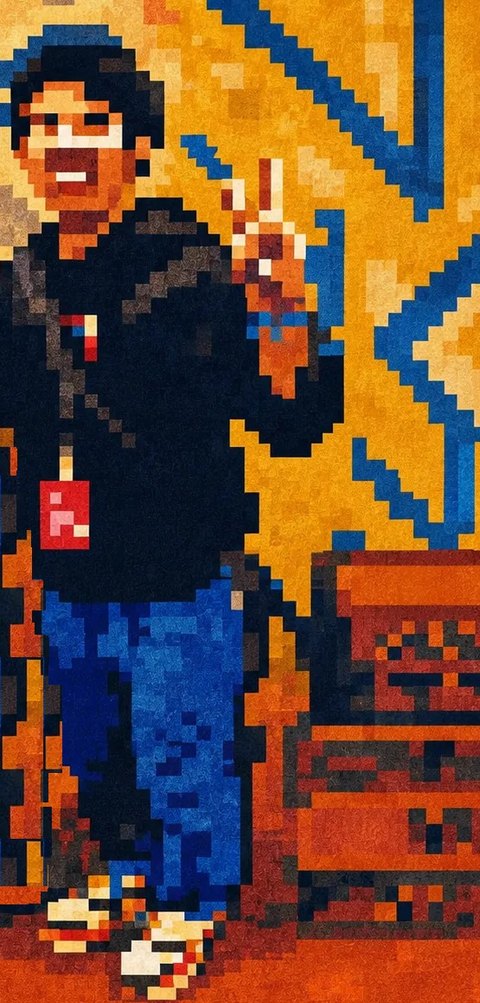こっくーのプロフィール画像(ドット絵・全身)